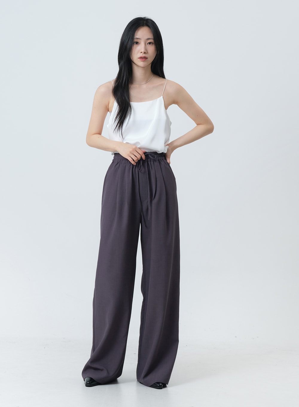 Loose Fit Satin Cami Top OY18