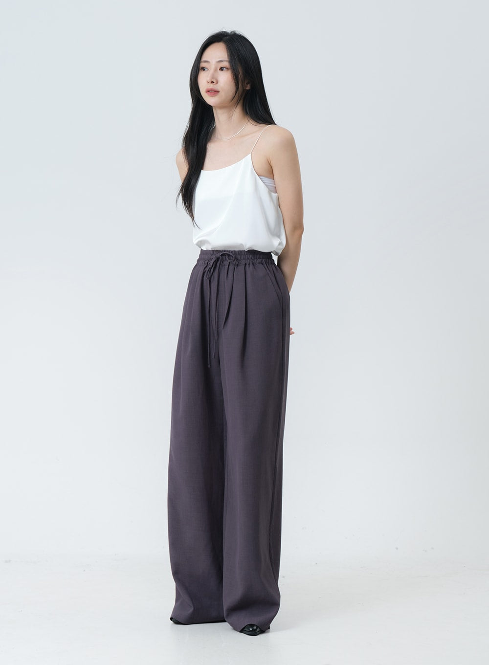 Loose Fit Satin Cami Top OY18