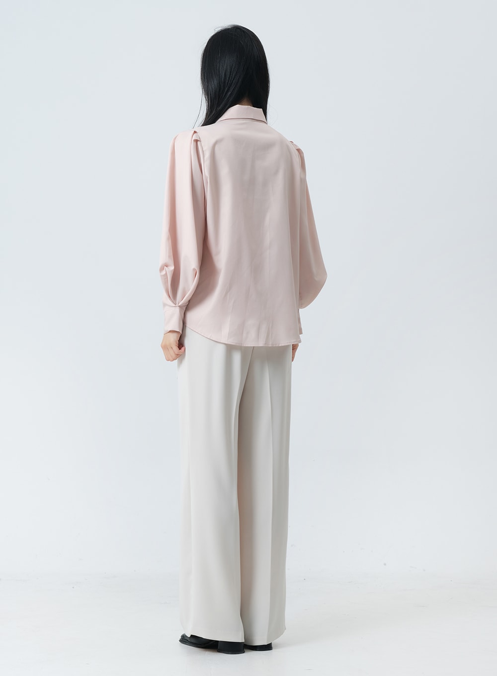 Puff Sleeve Pintuck Blouse OY19