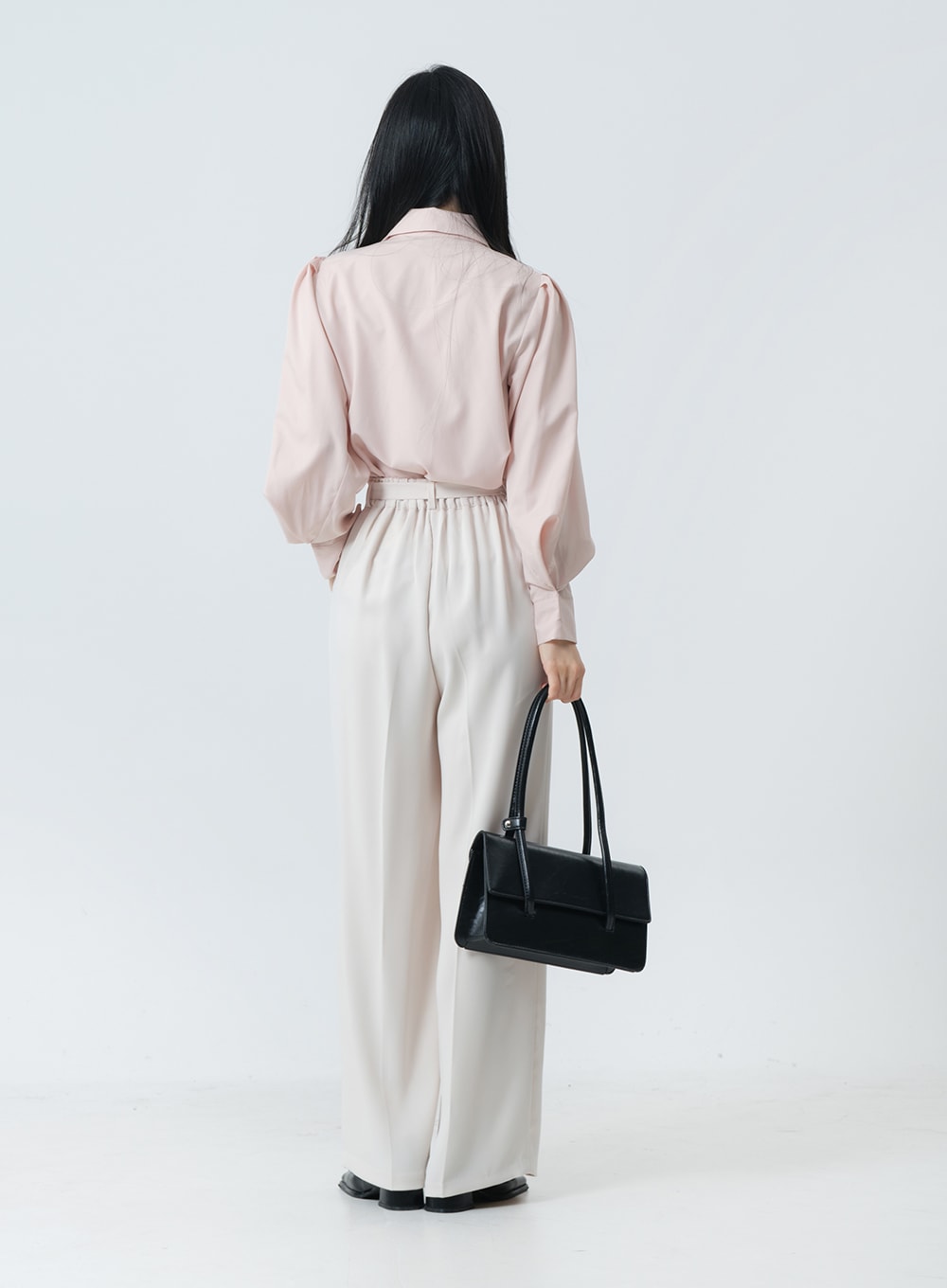 Puff Sleeve Pintuck Blouse OY19