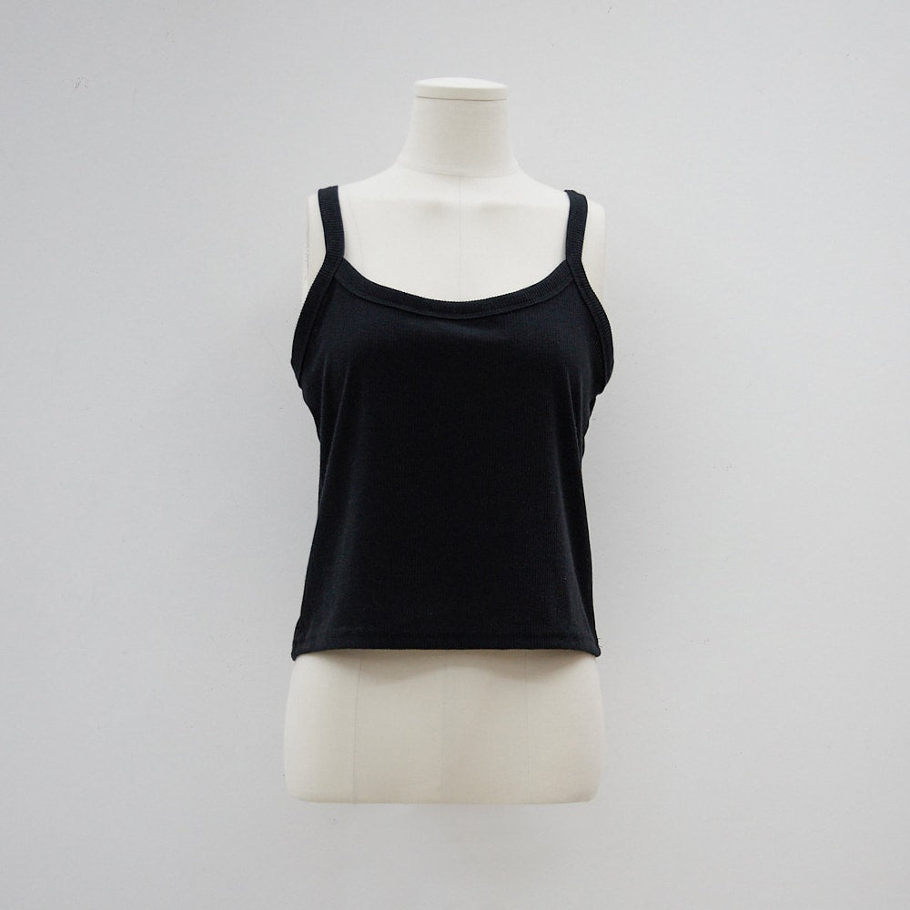 Plus Everyday Basic Ribbed Cropped Cami Top IY24