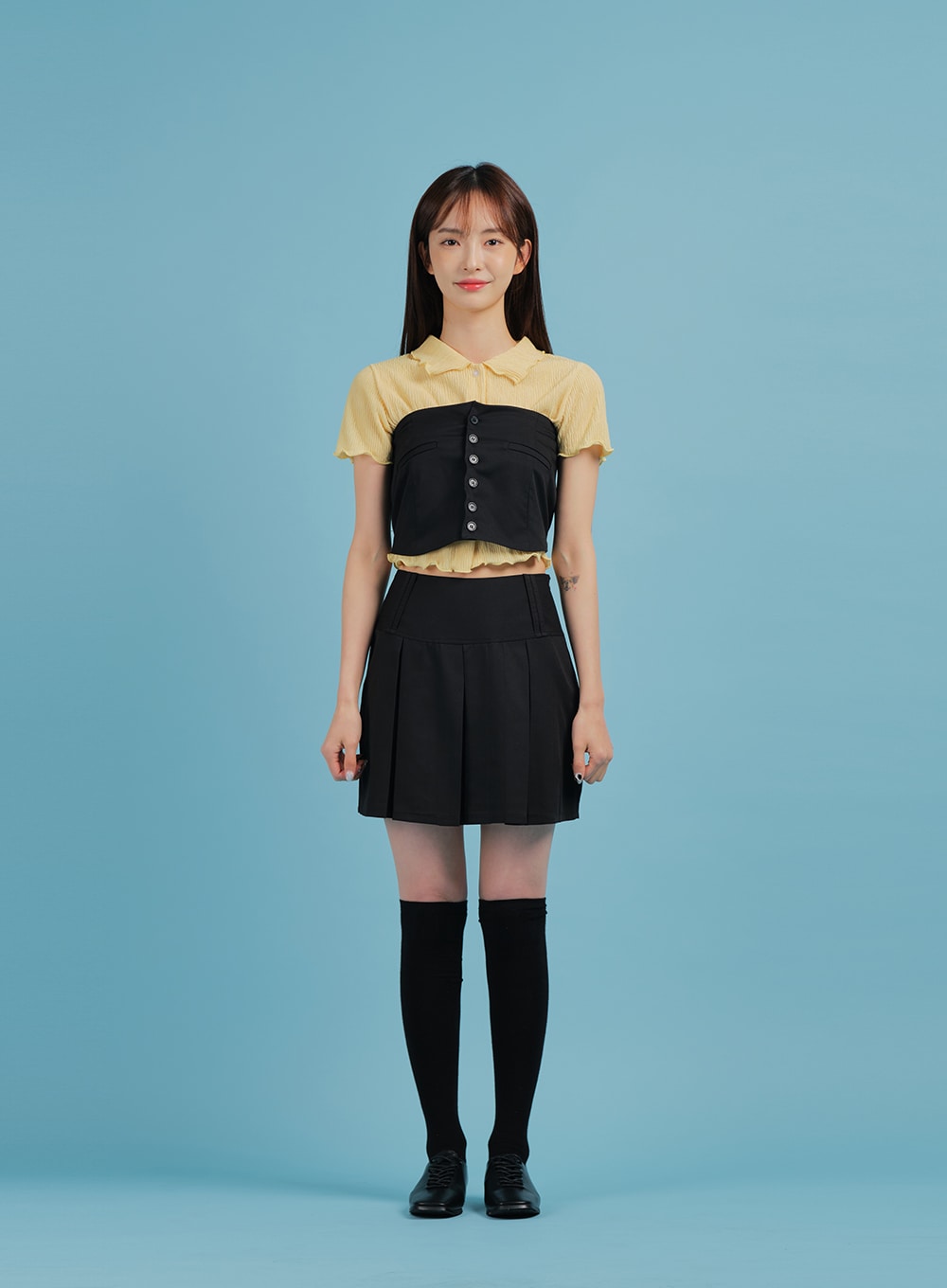 Tailored Pant Design Tube Top BA27