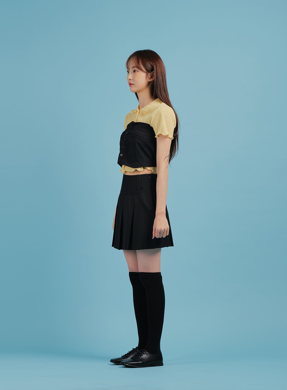 Tailored Pant Design Tube Top BA27