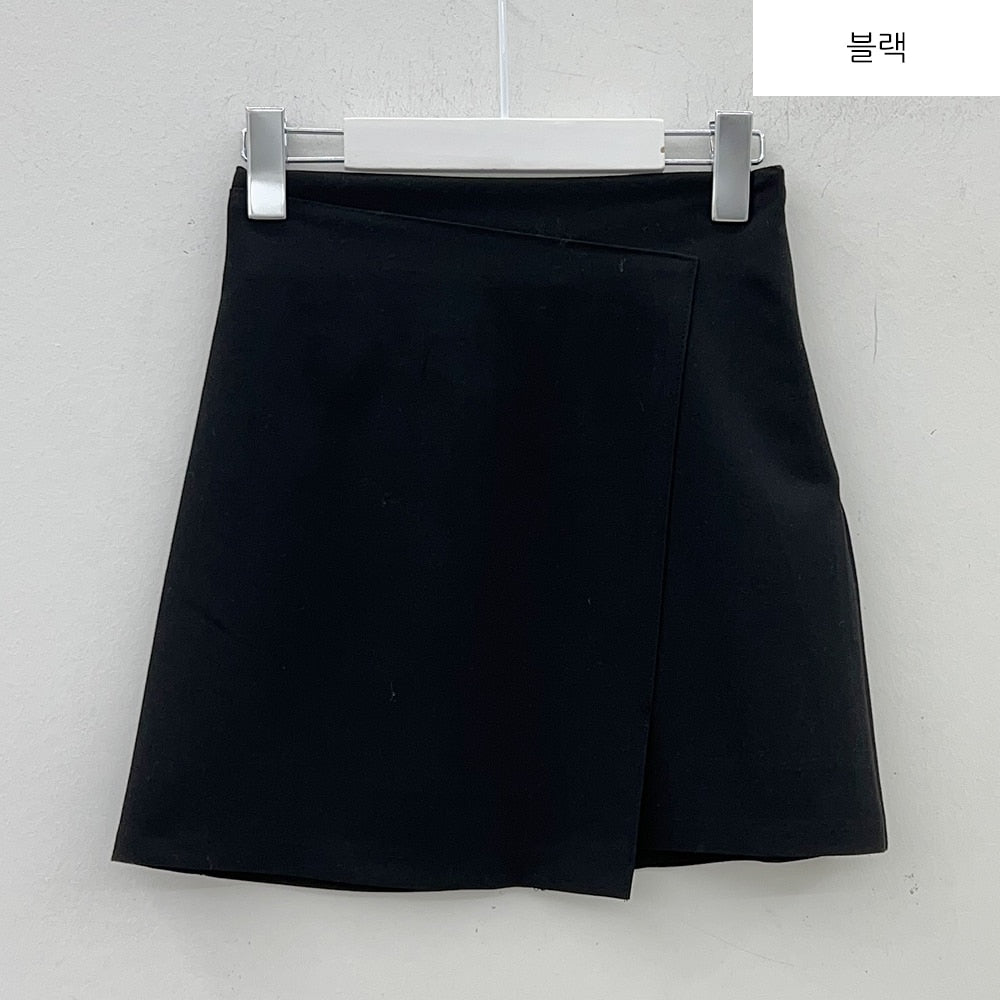 Wrap Style Mini Skirt BS-B11010502