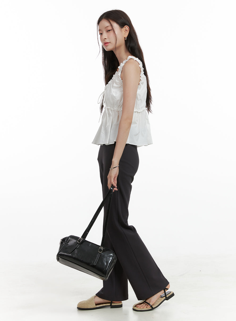 Square-shaped Shoulder Bag CA04