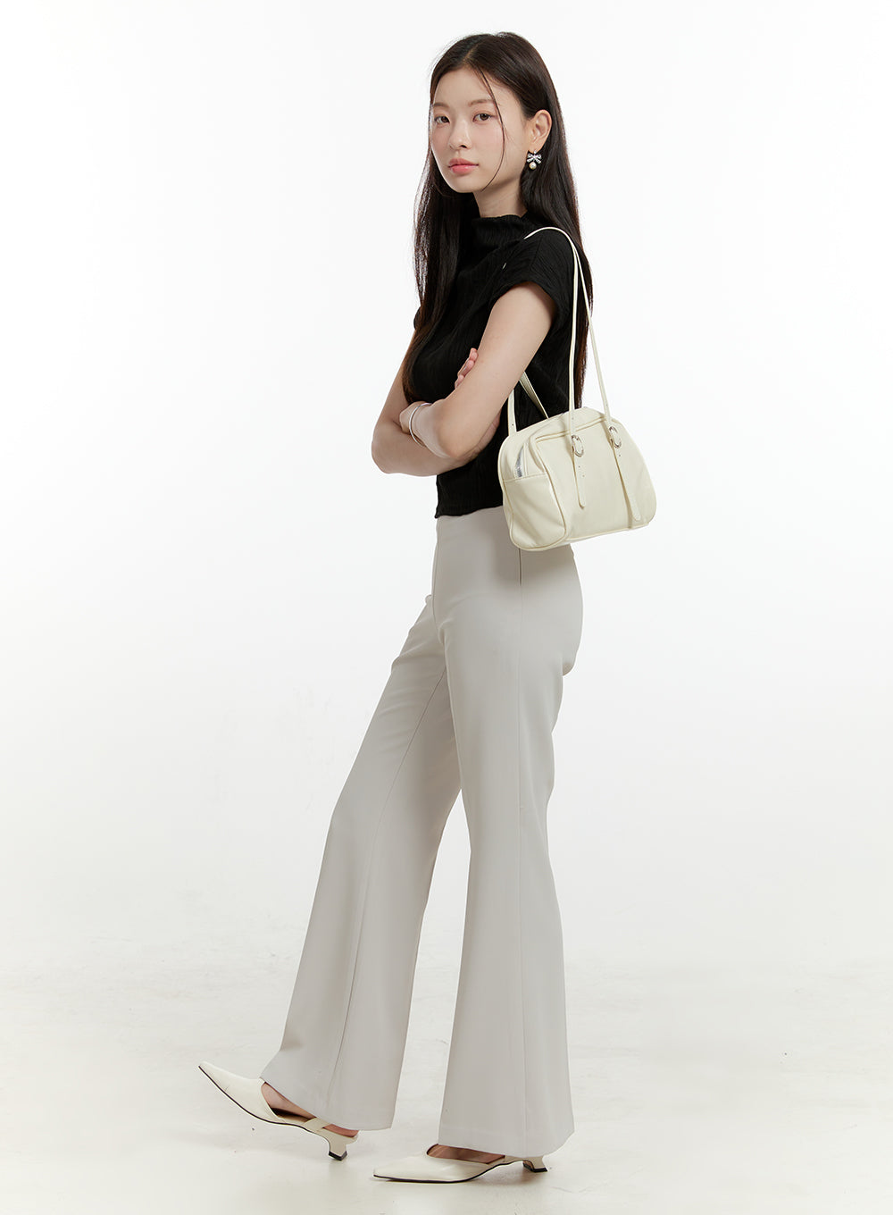 Square-shaped Shoulder Bag CA04