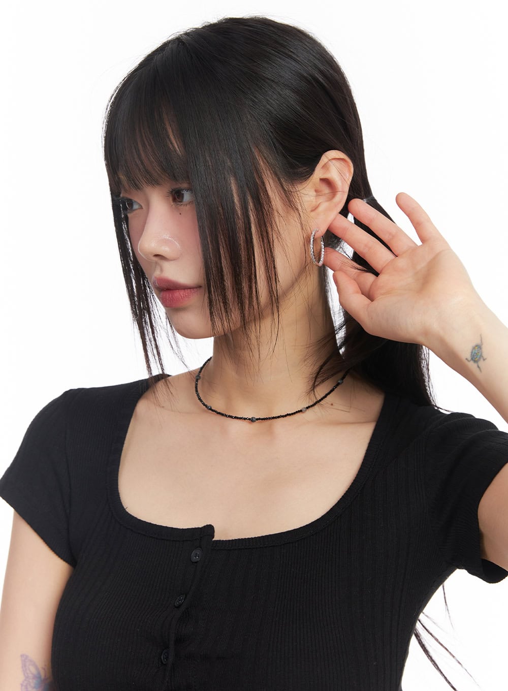 Celeste Cubic Ring Earrings  IM531