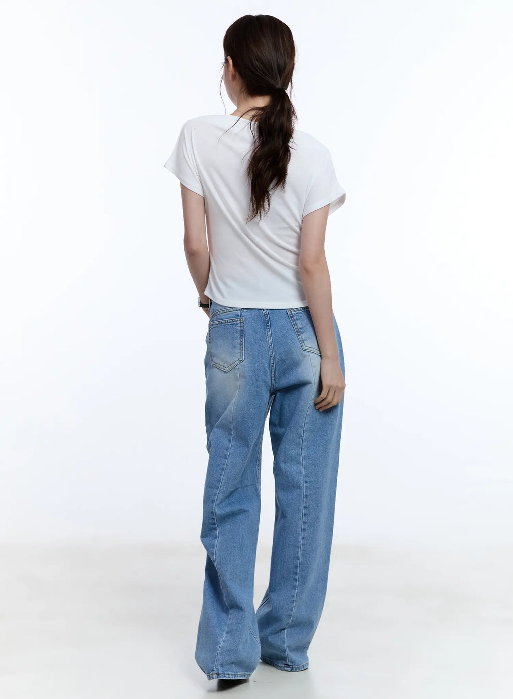 Cozy Boat-Neck Short Sleeve Tee CU513