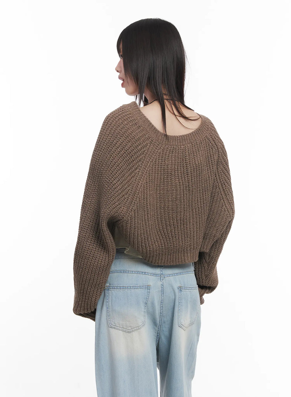 Knit Bolero Shrug C2001