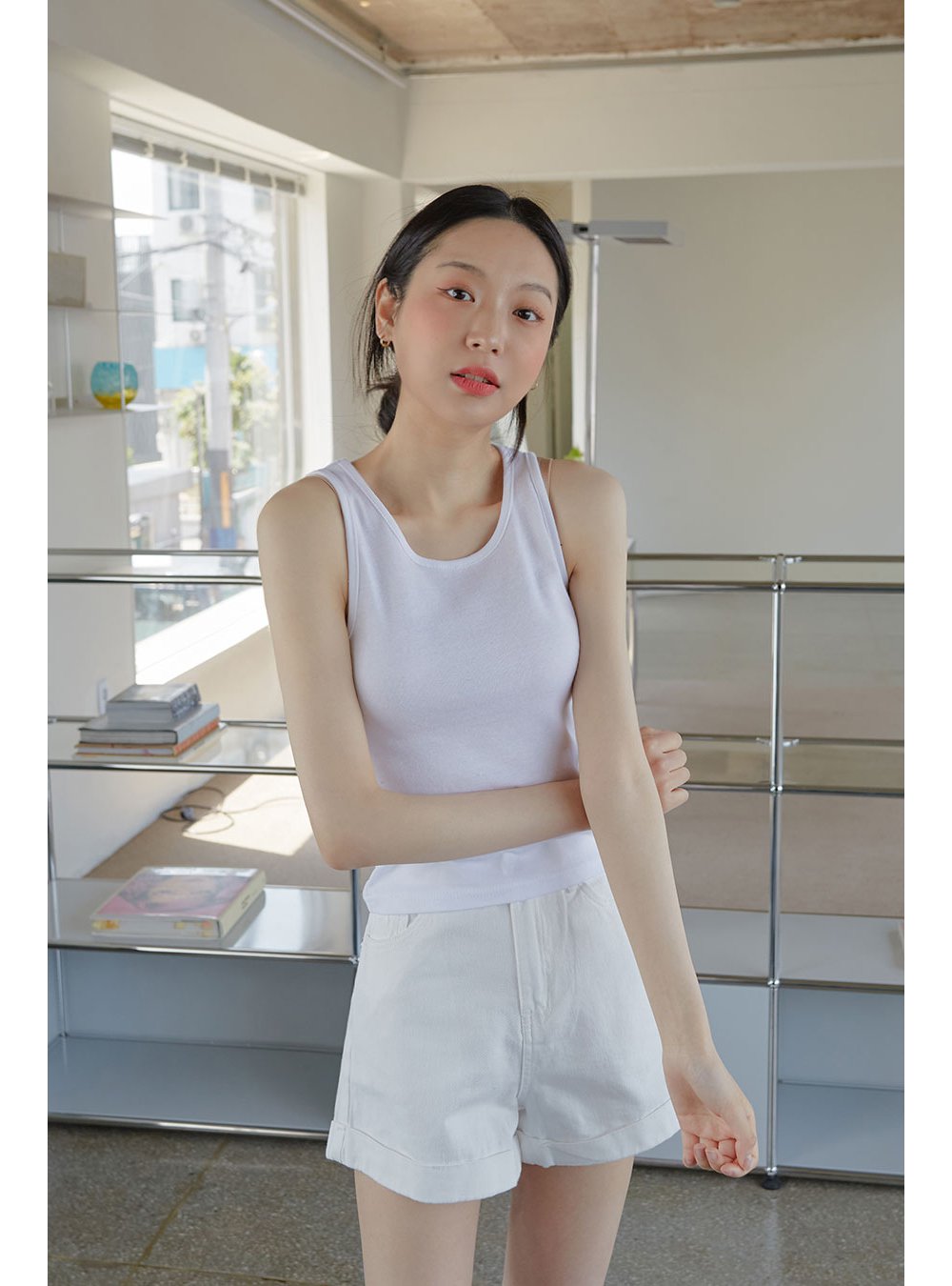 Essential Sleeveless Top CM03