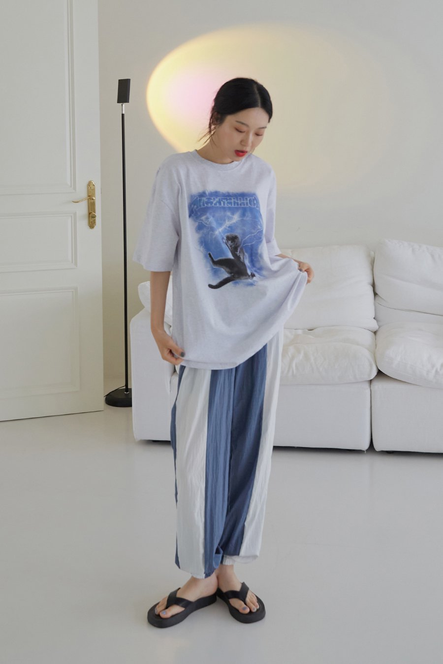 Boxy Fit Short Sleeve T Shirt CM02