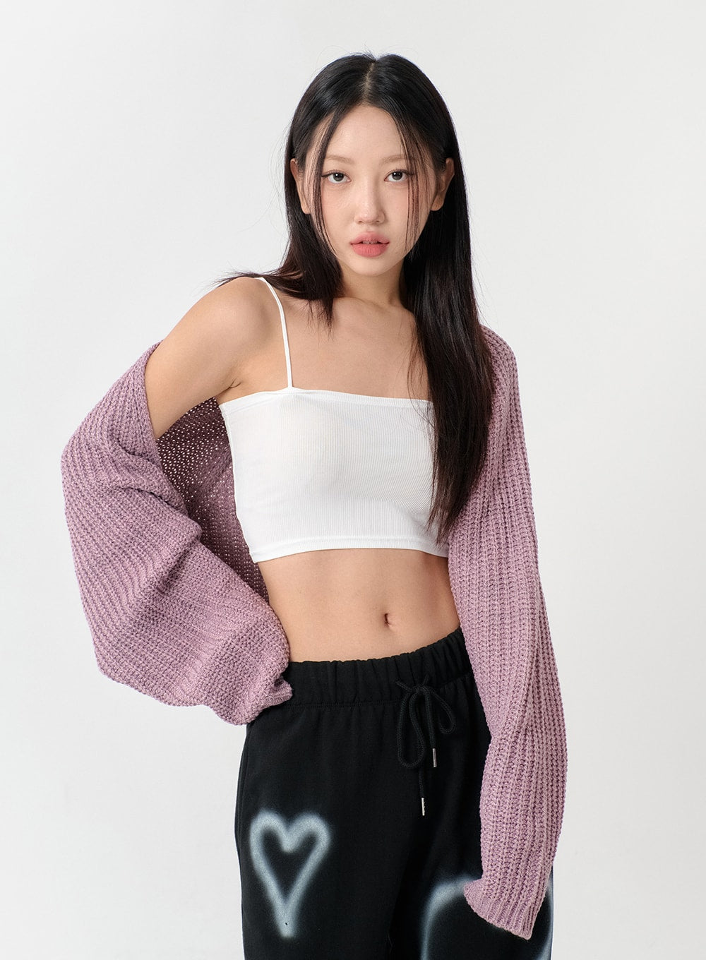 Knit Bolero Shrug C2001