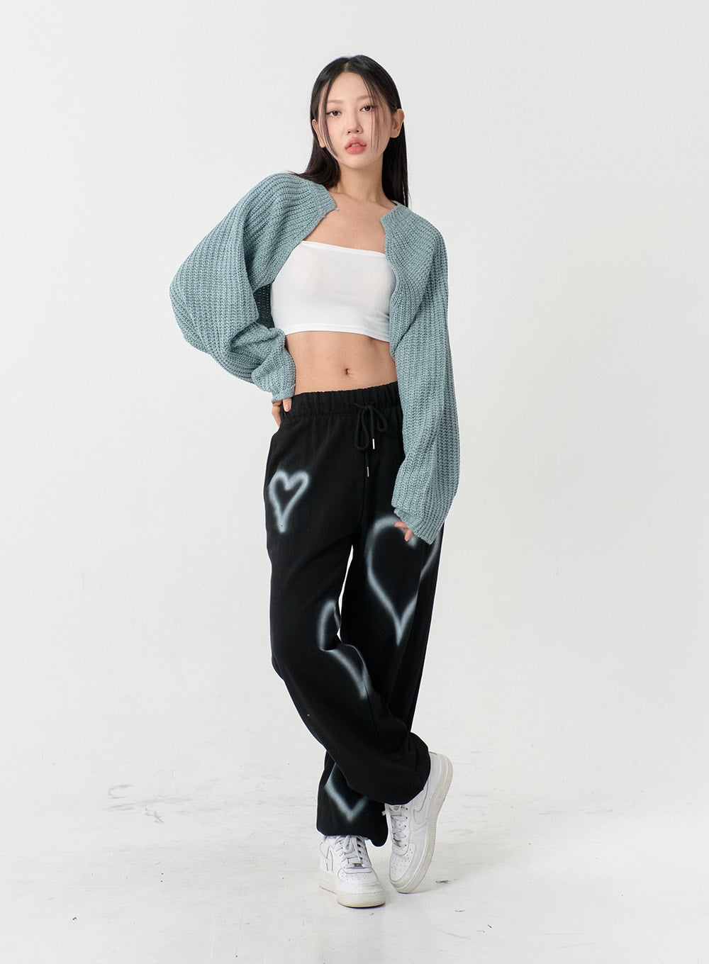 Knit Bolero Shrug C2001