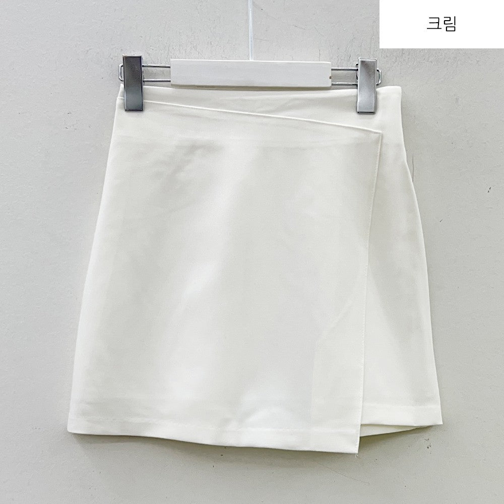 Wrap Style Mini Skirt BS-B11010502