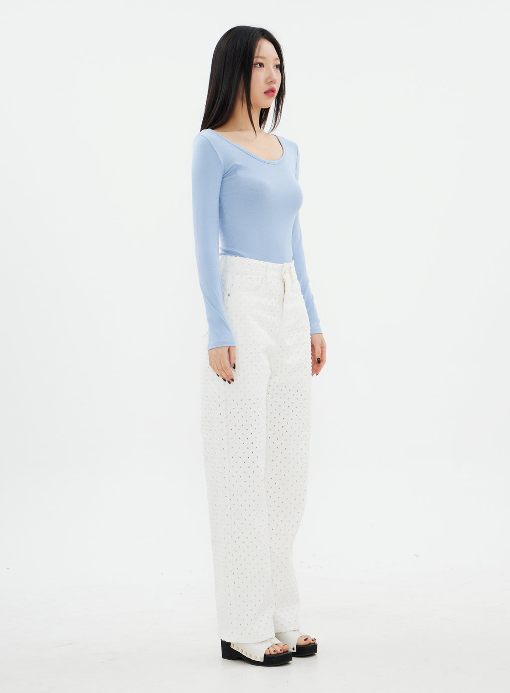 Lewkin Basic Crew Neck T Shirt K2302