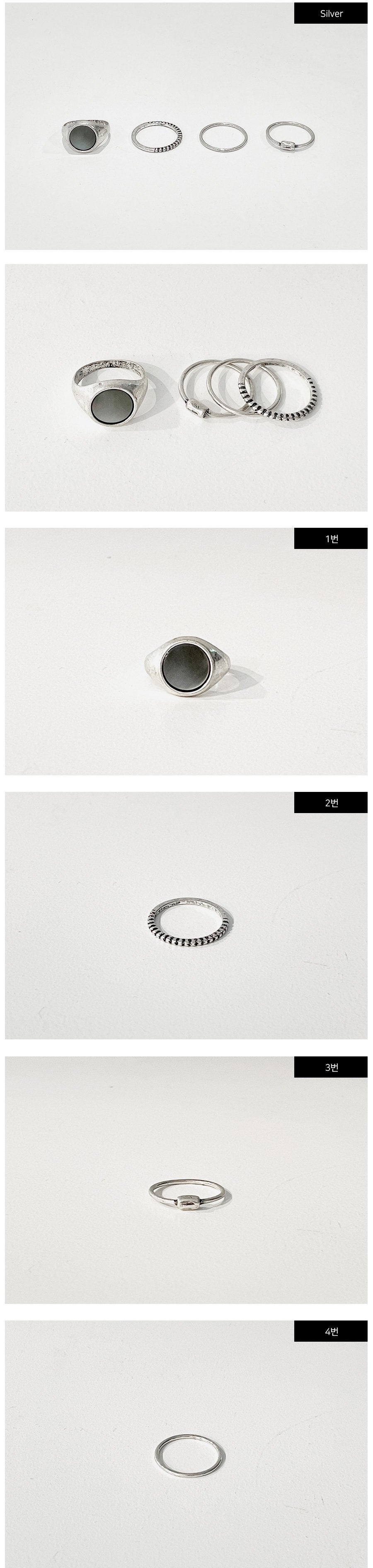 Rings 5set CA04