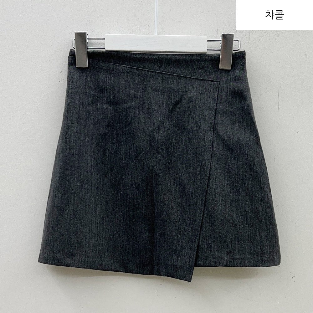 Wrap Style Mini Skirt BS-B11010502