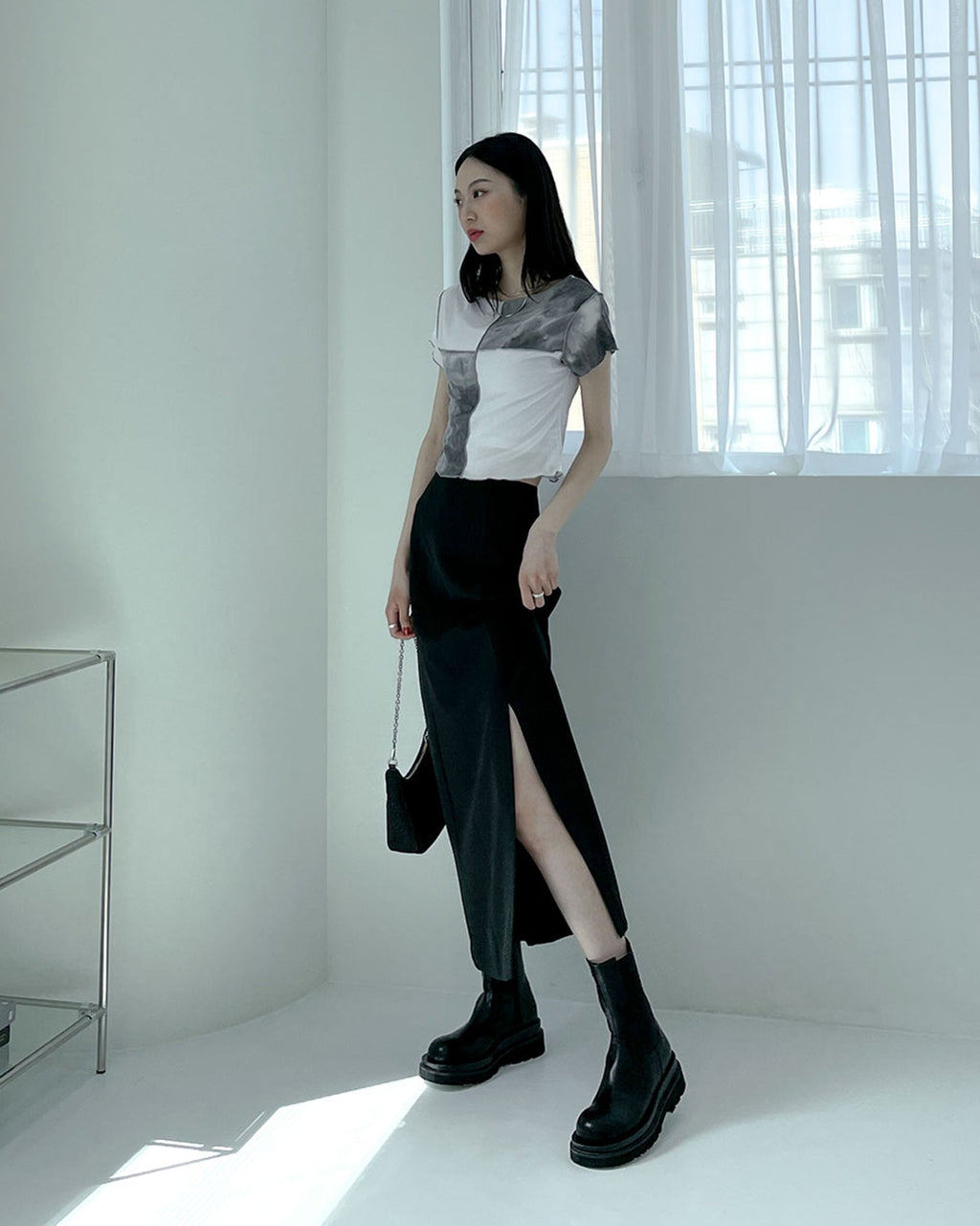 Elastic Gusset Ankle Zipper Boots CJ305