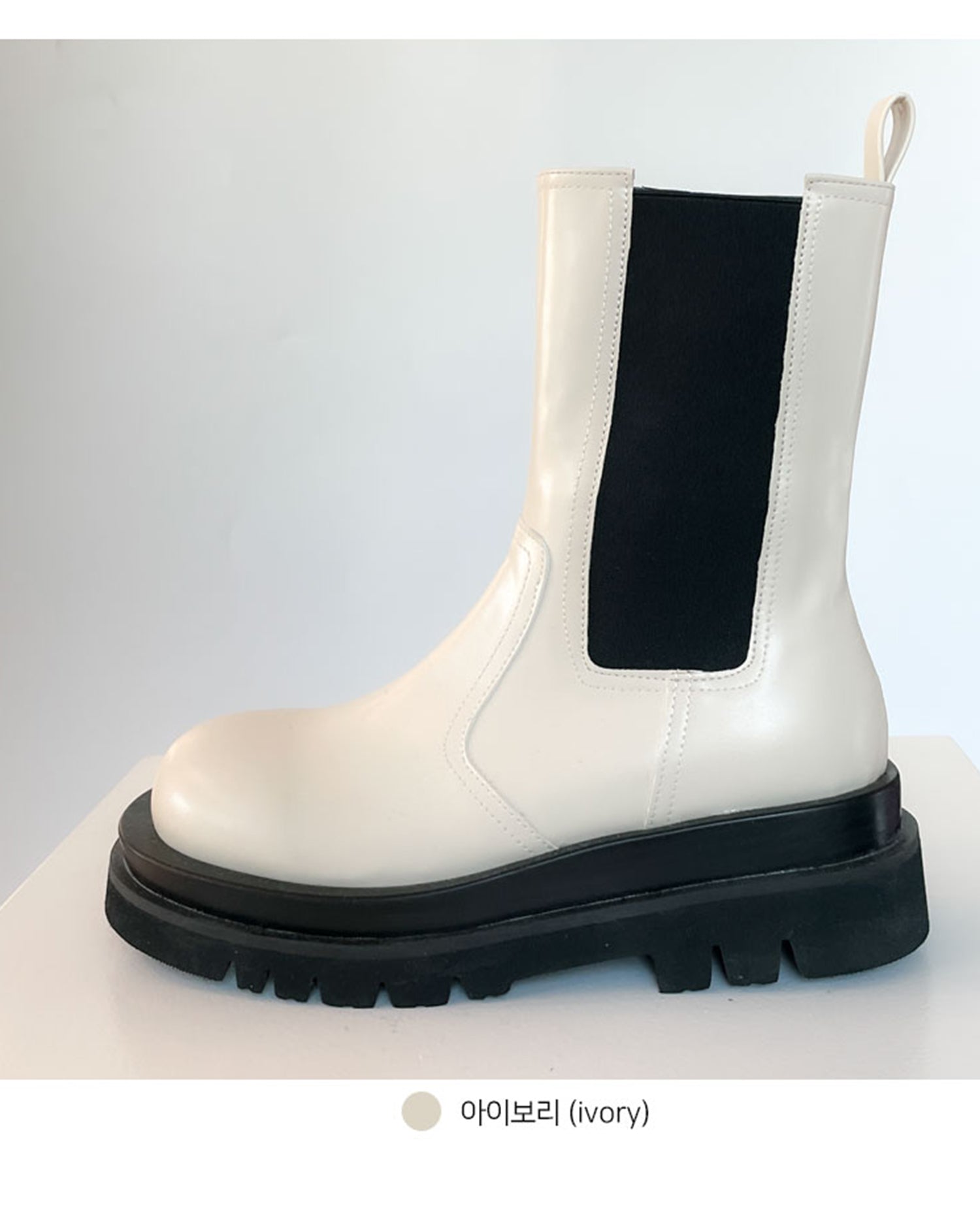 Elastic Gusset Ankle Zipper Boots CJ305