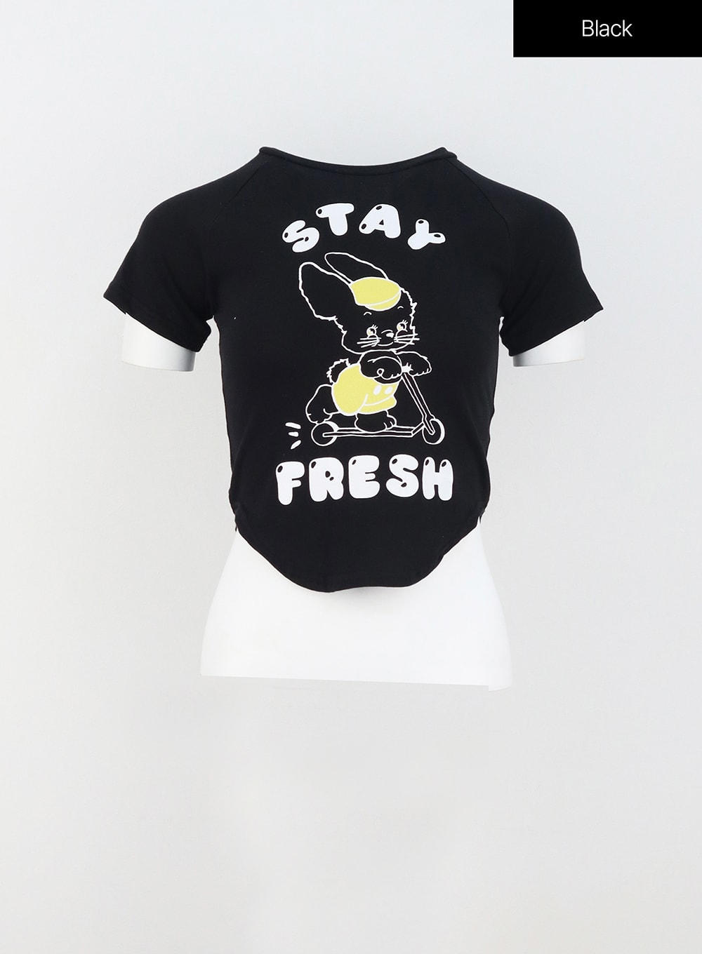 Round Hem Bunny Tee IY325