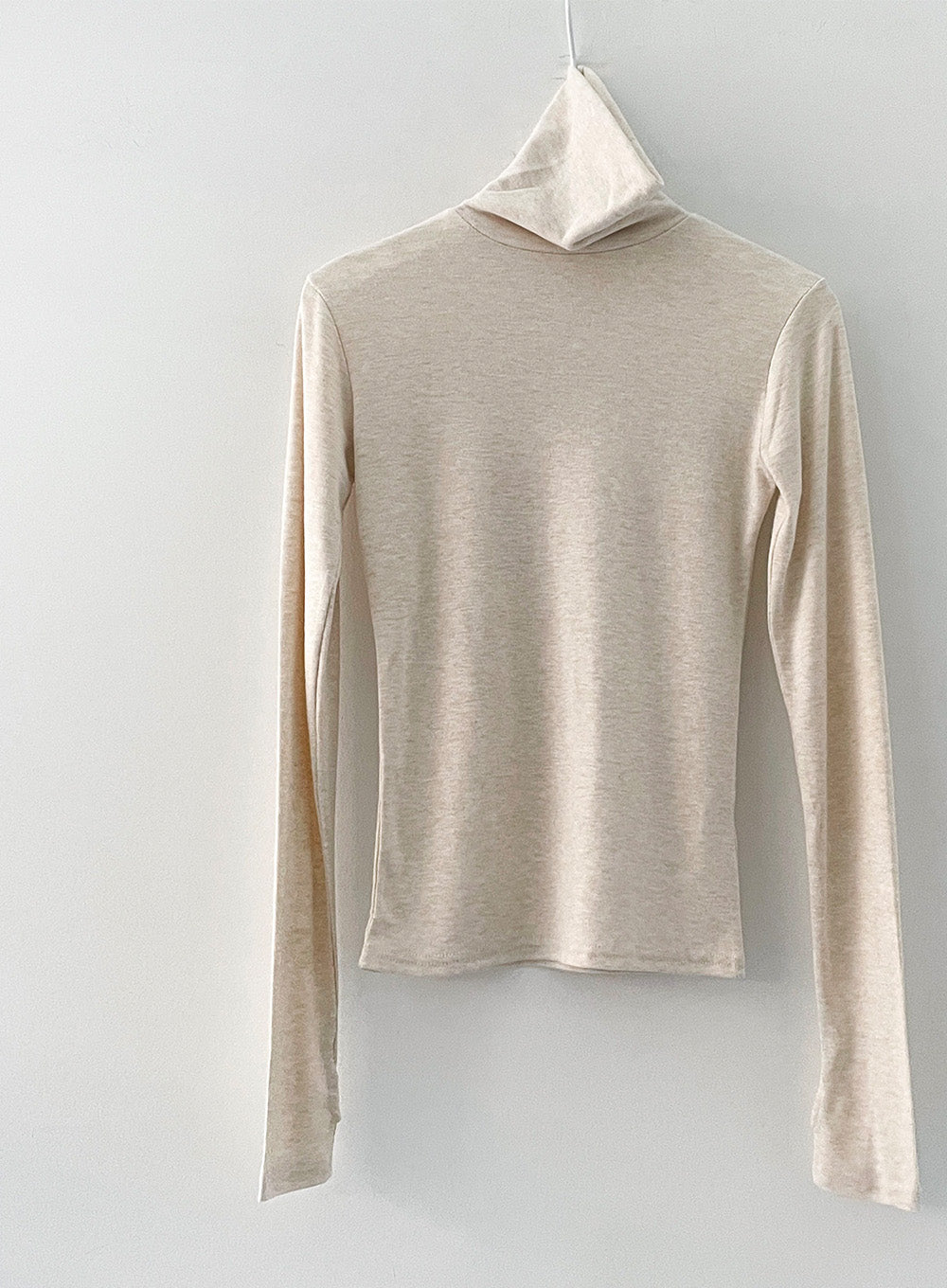 Winter Turtleneck Tee With Thumb Holes