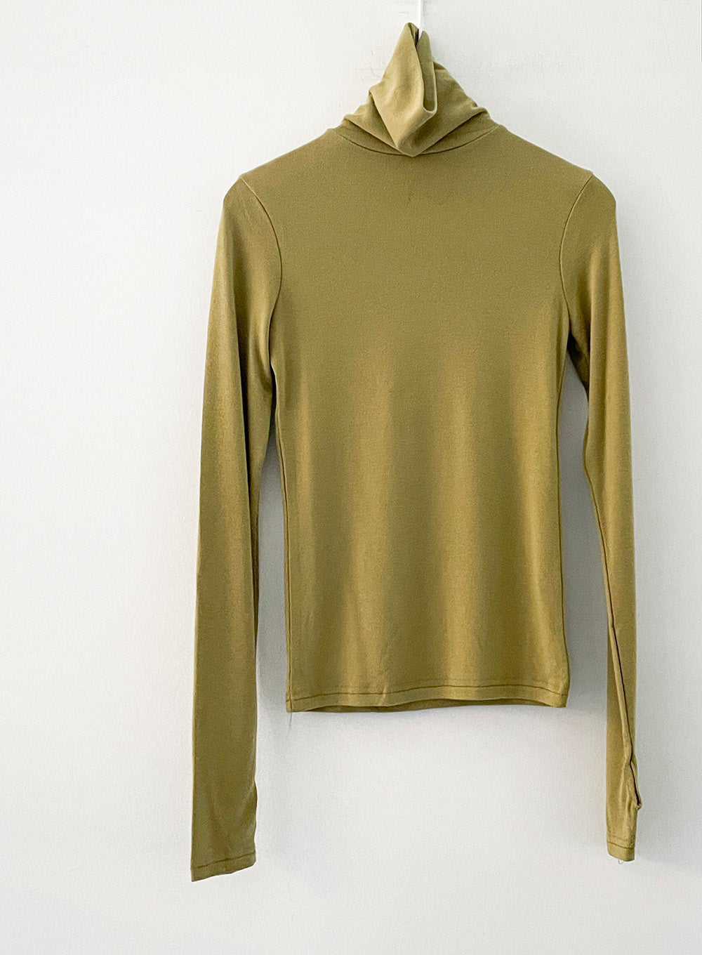 Winter Turtleneck Tee With Thumb Holes