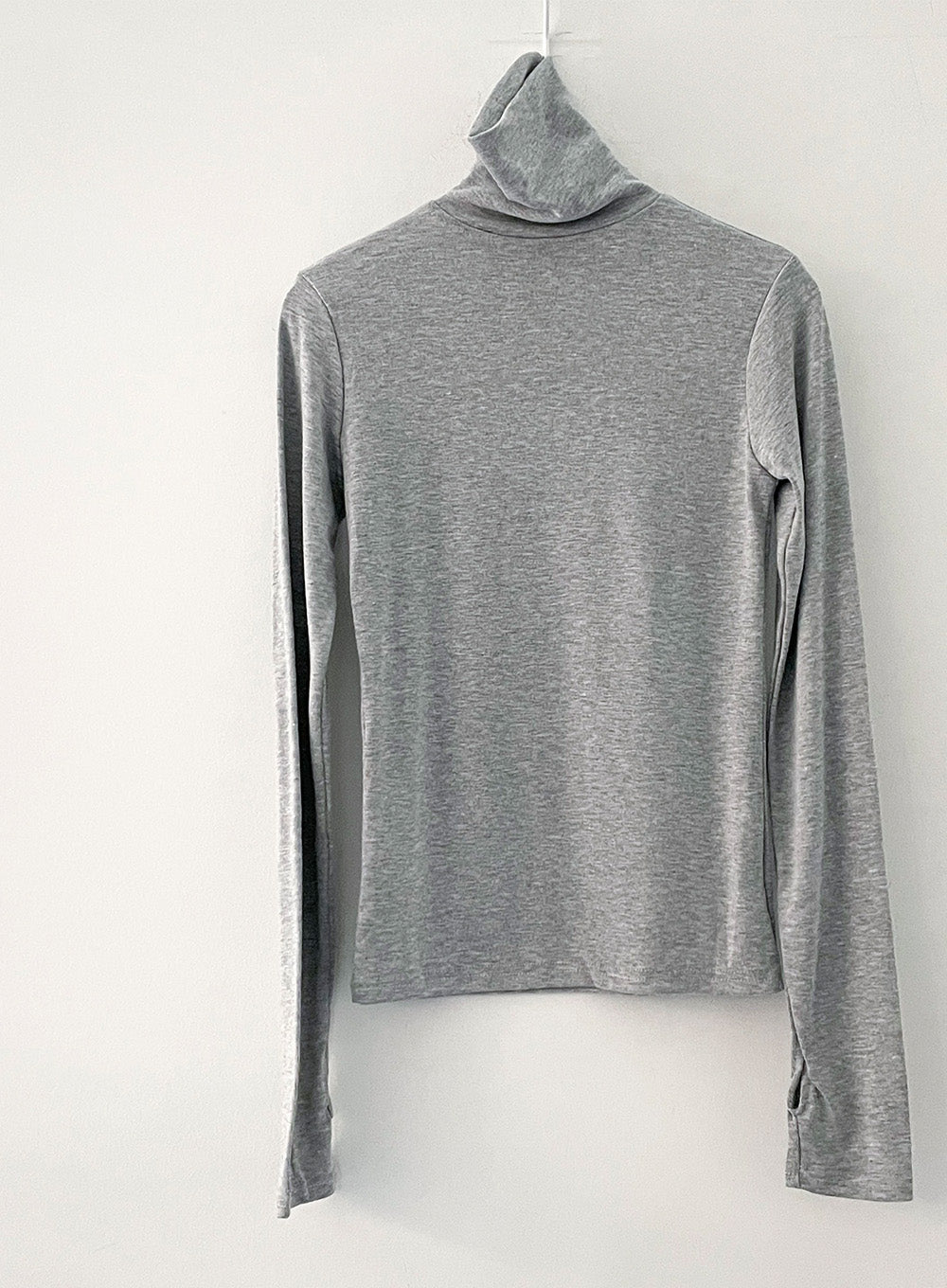 Winter Turtleneck Tee With Thumb Holes