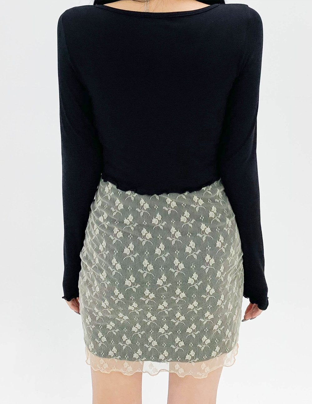 Ribbed Cropped Cardigan CCM03