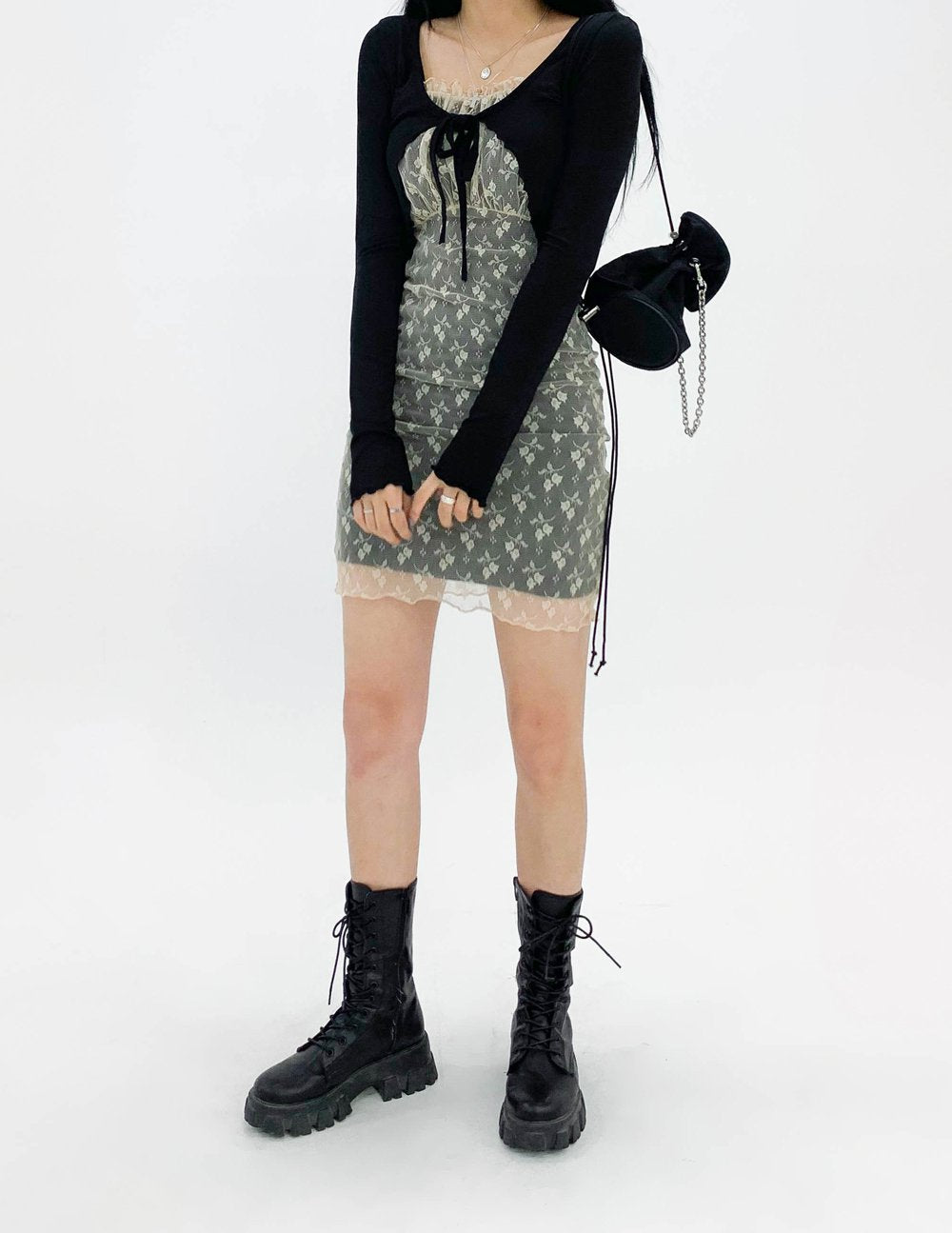 Ribbed Cropped Cardigan CCM03