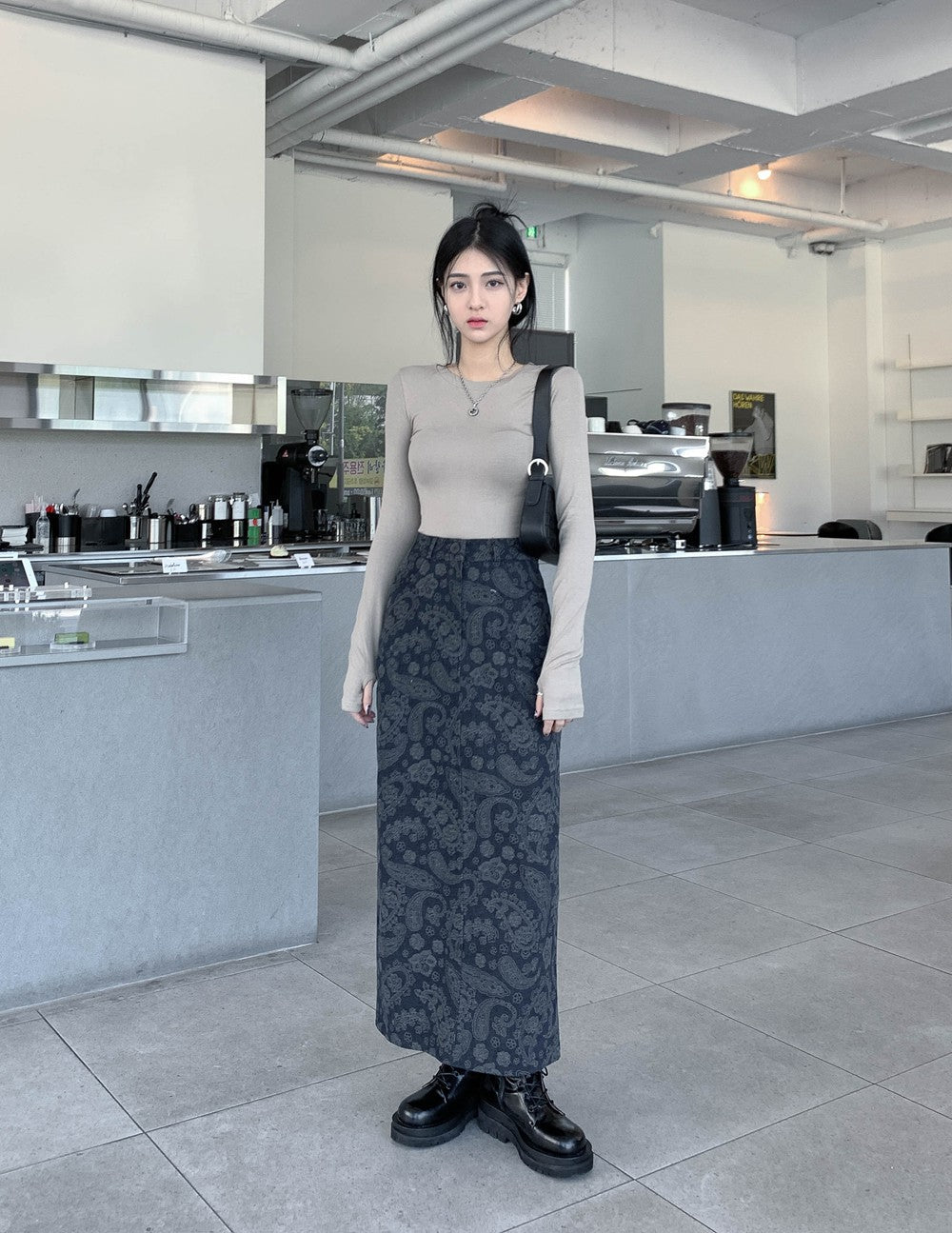 Long Sleeve Crop T-Shirt J5