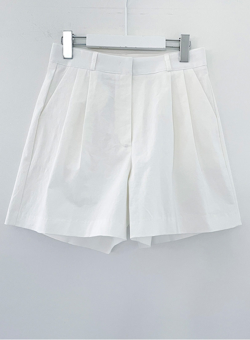 Cotton Pintuck Half Pants