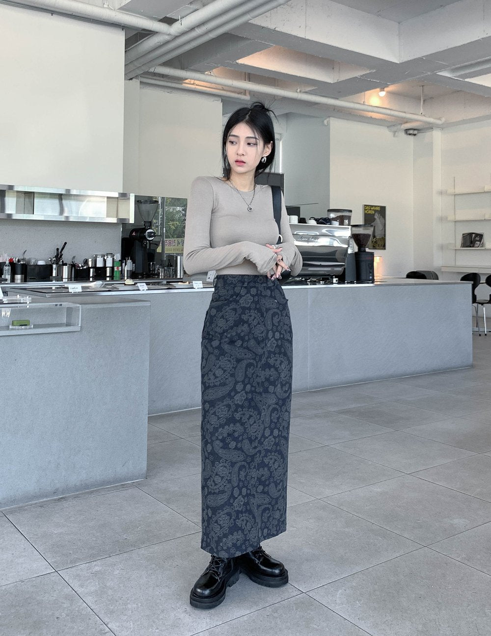 Long Sleeve Crop T-Shirt J5