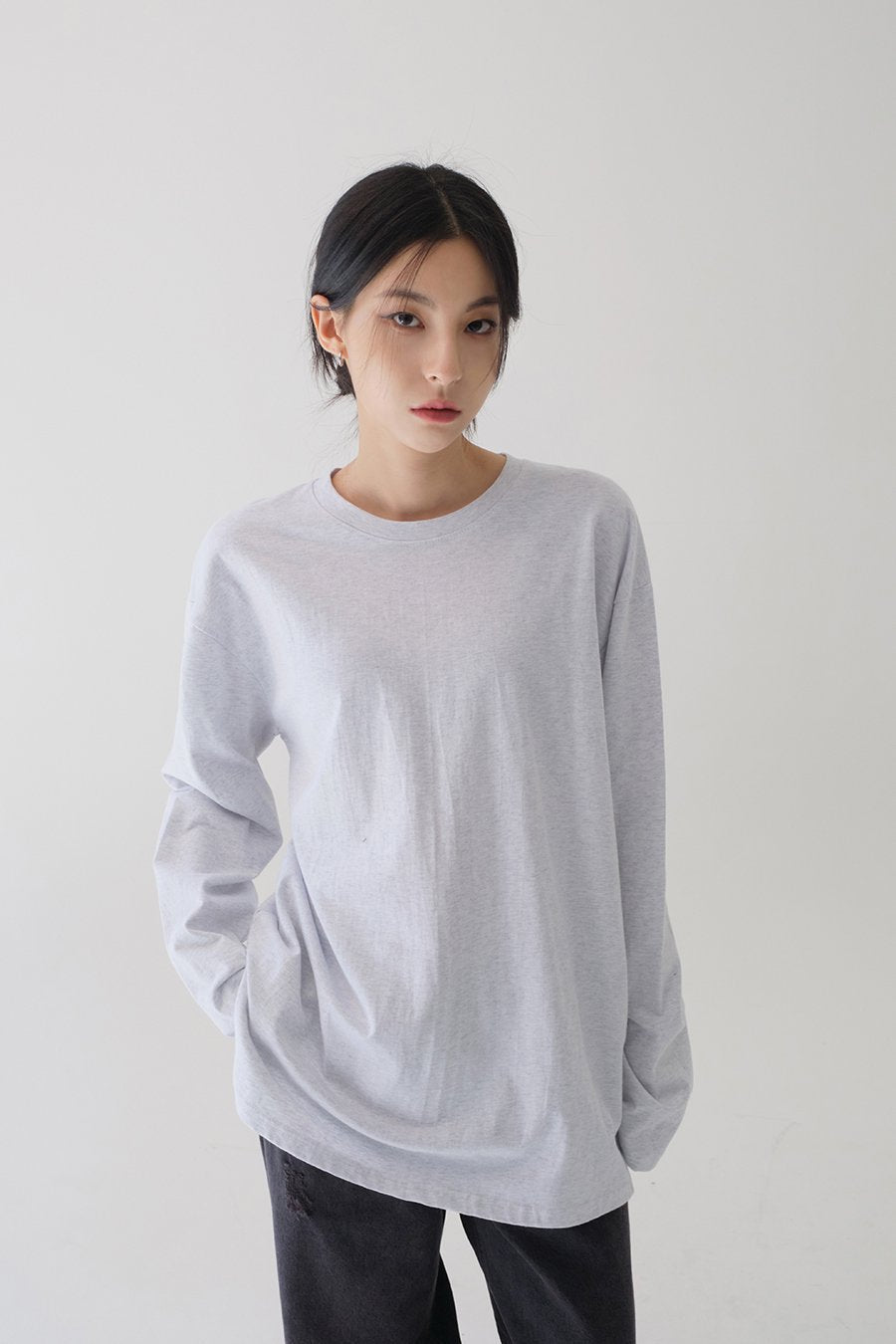 Side Slit Layered Basic T