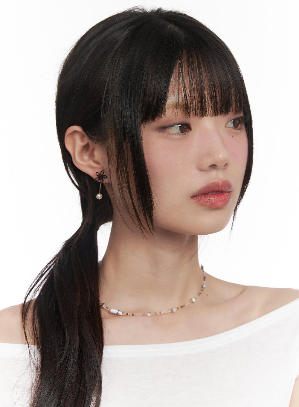 Ezra Black Earrings IY530