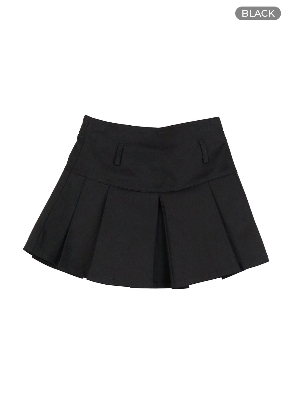 Box Pleated Mini Skirt IG405