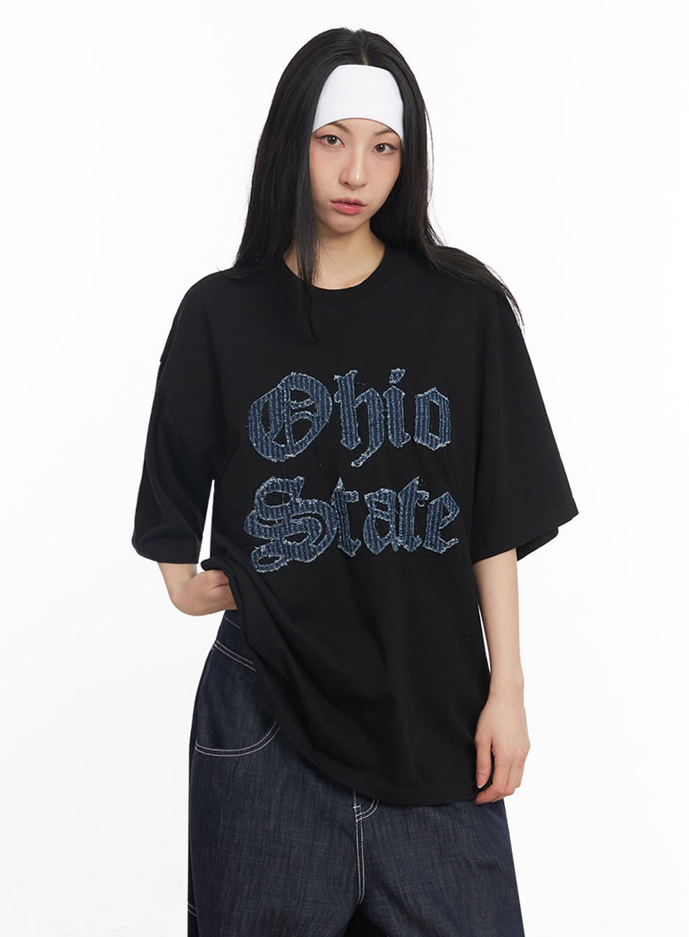 Ohio Patch Oversize T-Shirt IY529