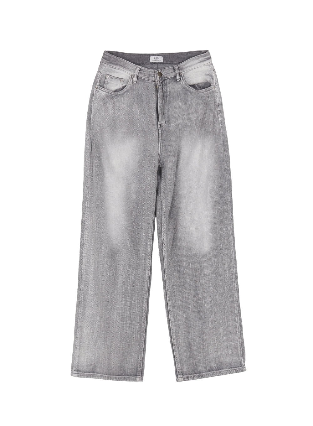 Flore Washed Wide-Leg Jeans IY516