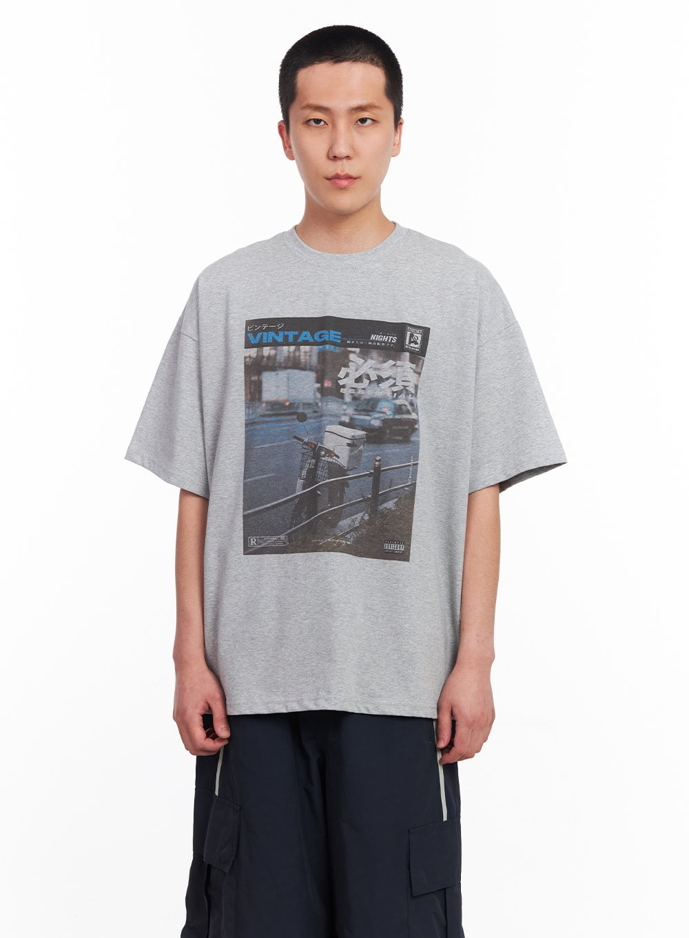 Men's Vintage Graphic T-Shirt IU512