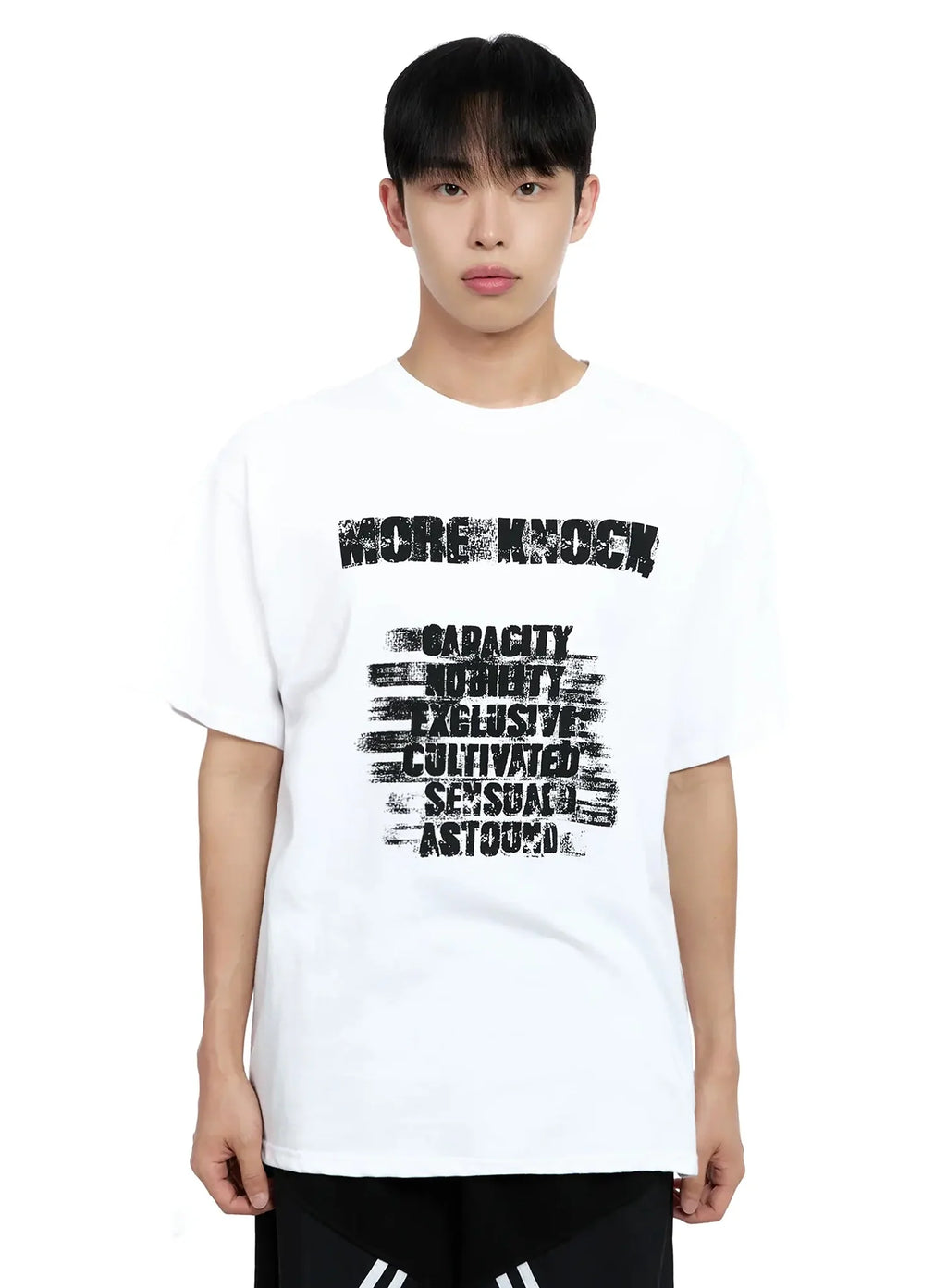 Men's Text Graphic T-shirt IG520