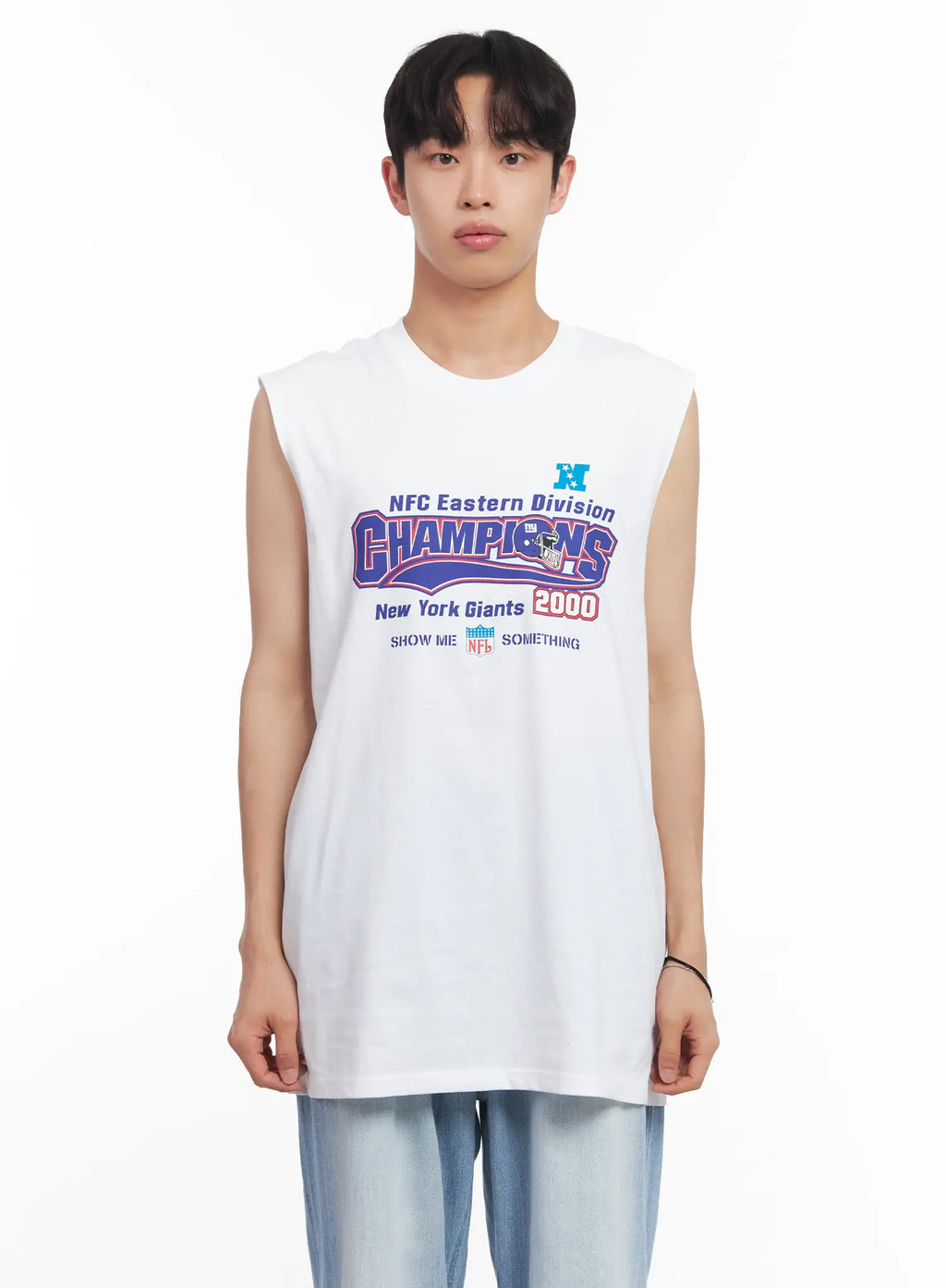 Men's Graphic Sleeveless Shirt IU519