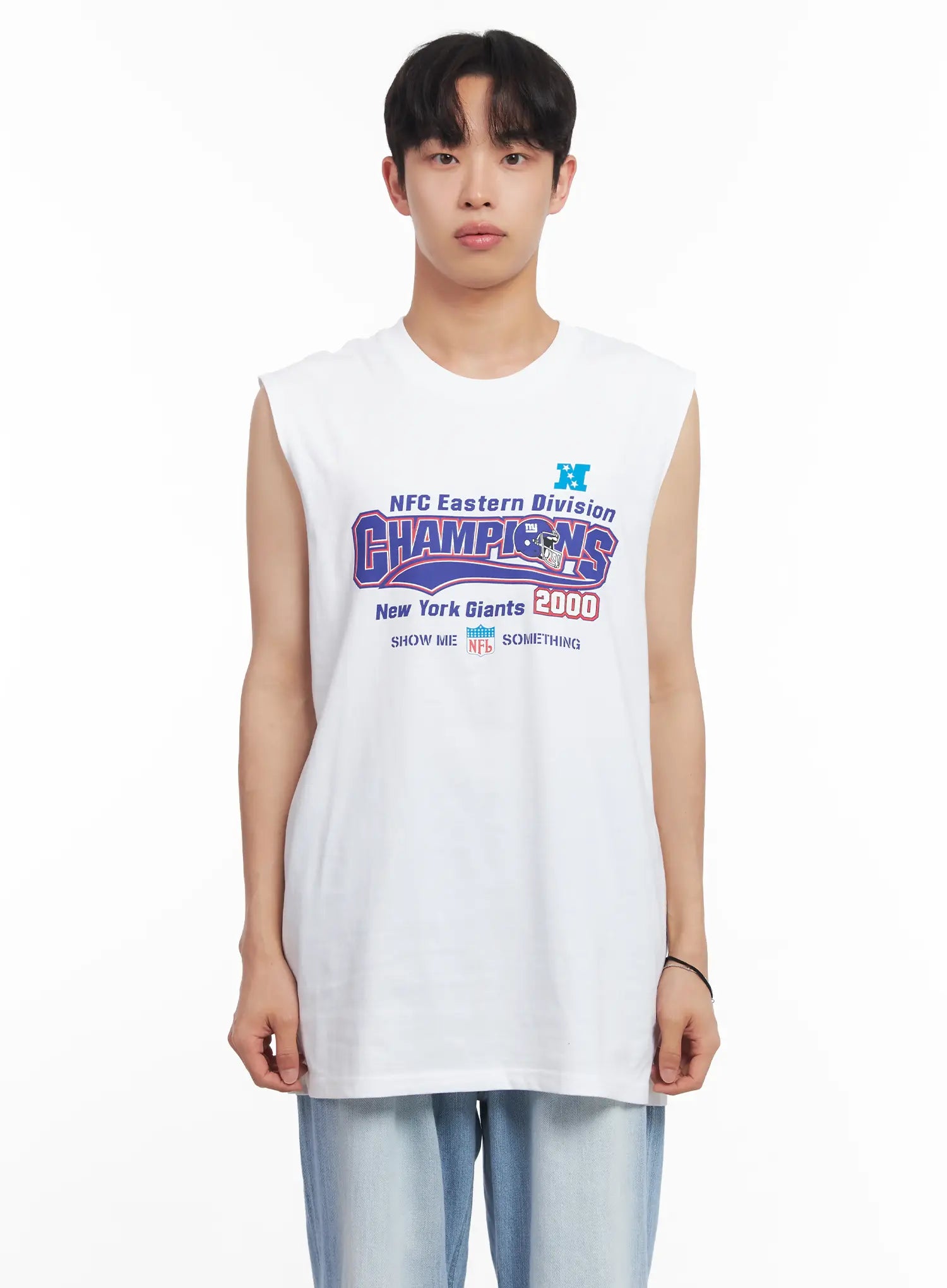 Men's Graphic Sleeveless Shirt IU519