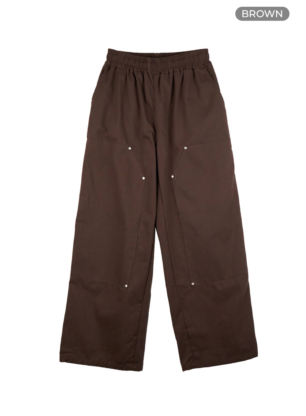 Men's Stud Wide Leg Pants IO428