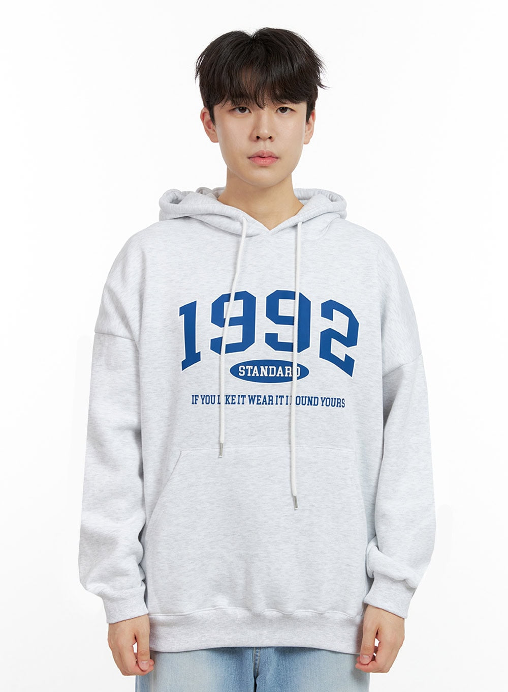 Men's Long Sleeve Hoodie Sweatshirt IN422