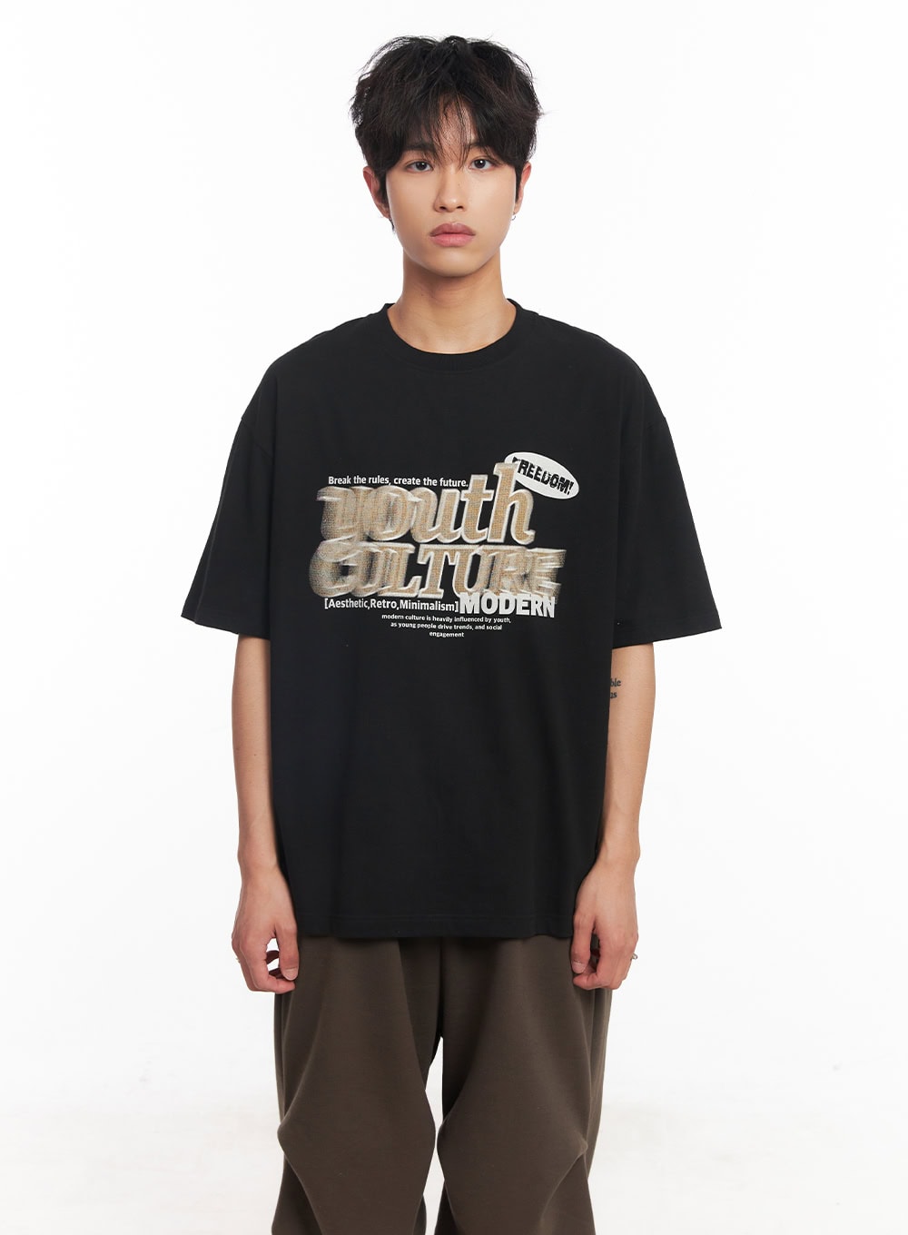 Men's Youth Graphic T-Shirt IY508