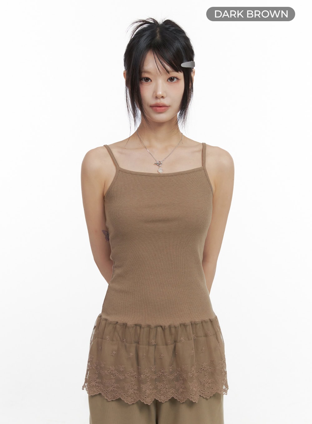 Lace Dream Sleeveless Top IO430