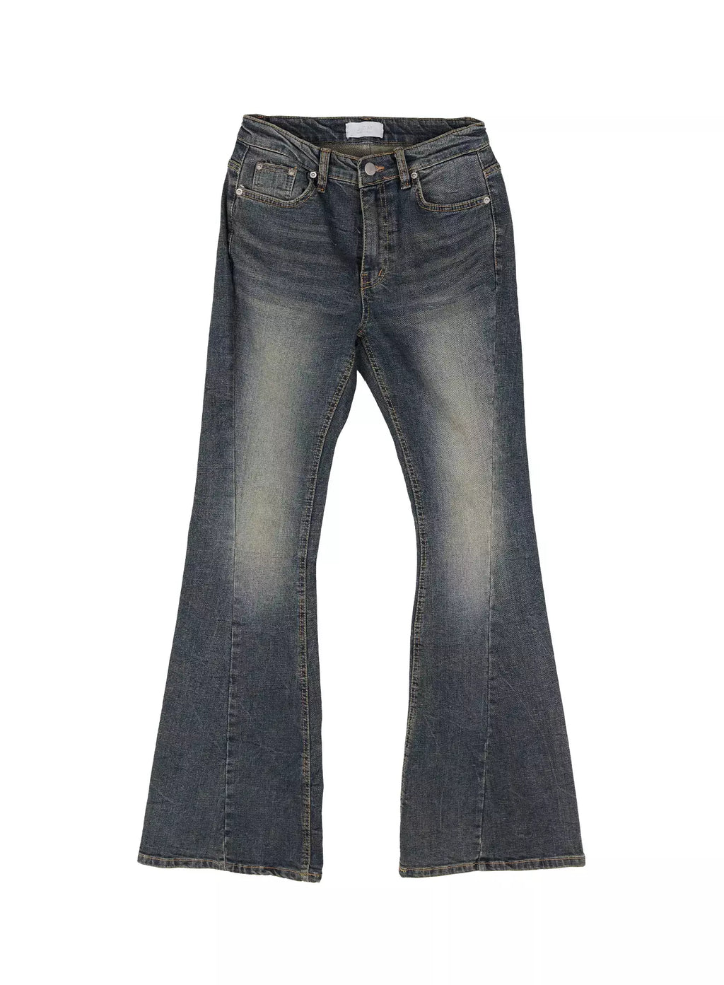 Asa Flared Seamline Denim Pants  IC503