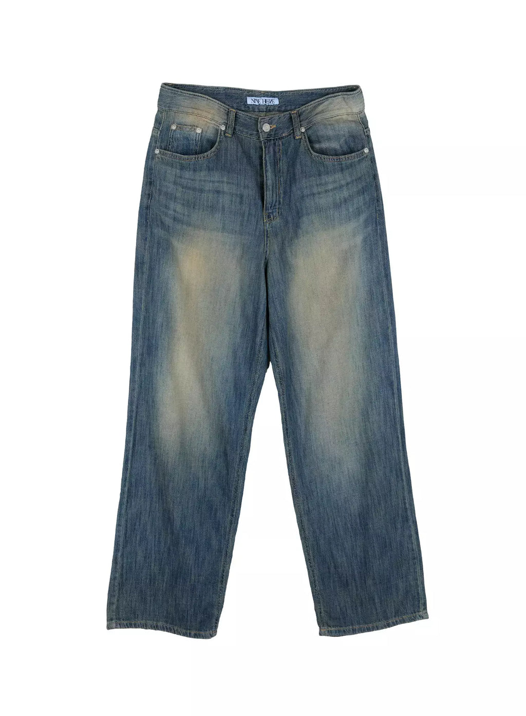 Men's Vintage Wide-Leg Jeans IG520