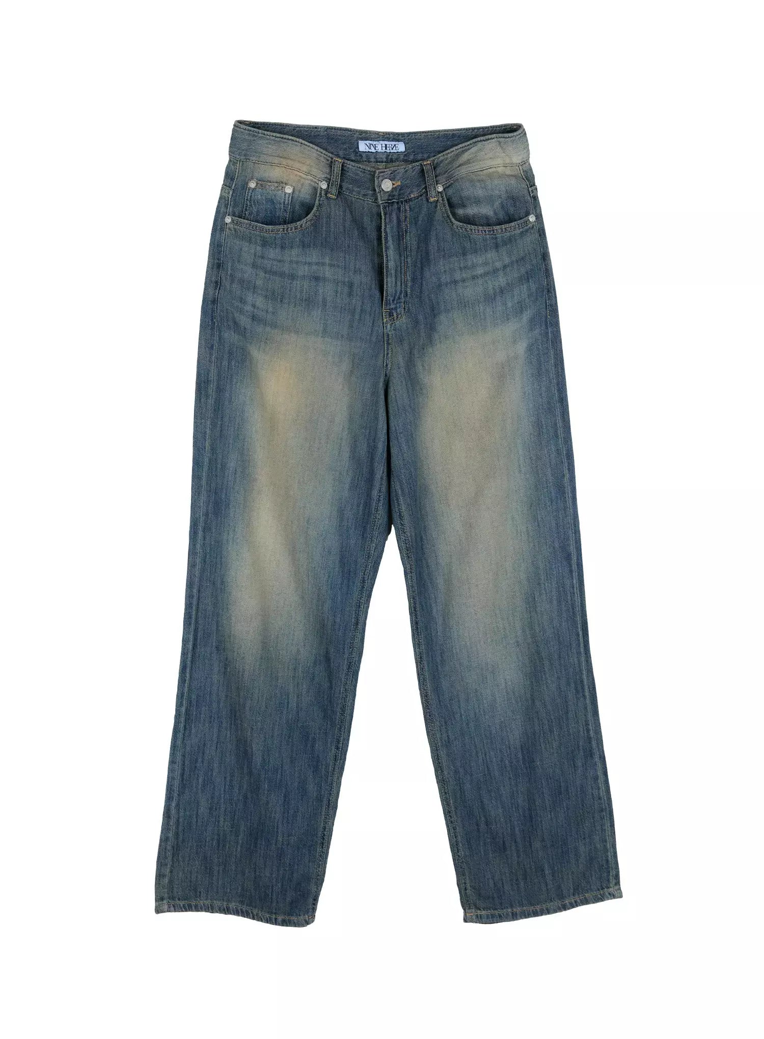 Men's Vintage Wide-Leg Jeans IG520