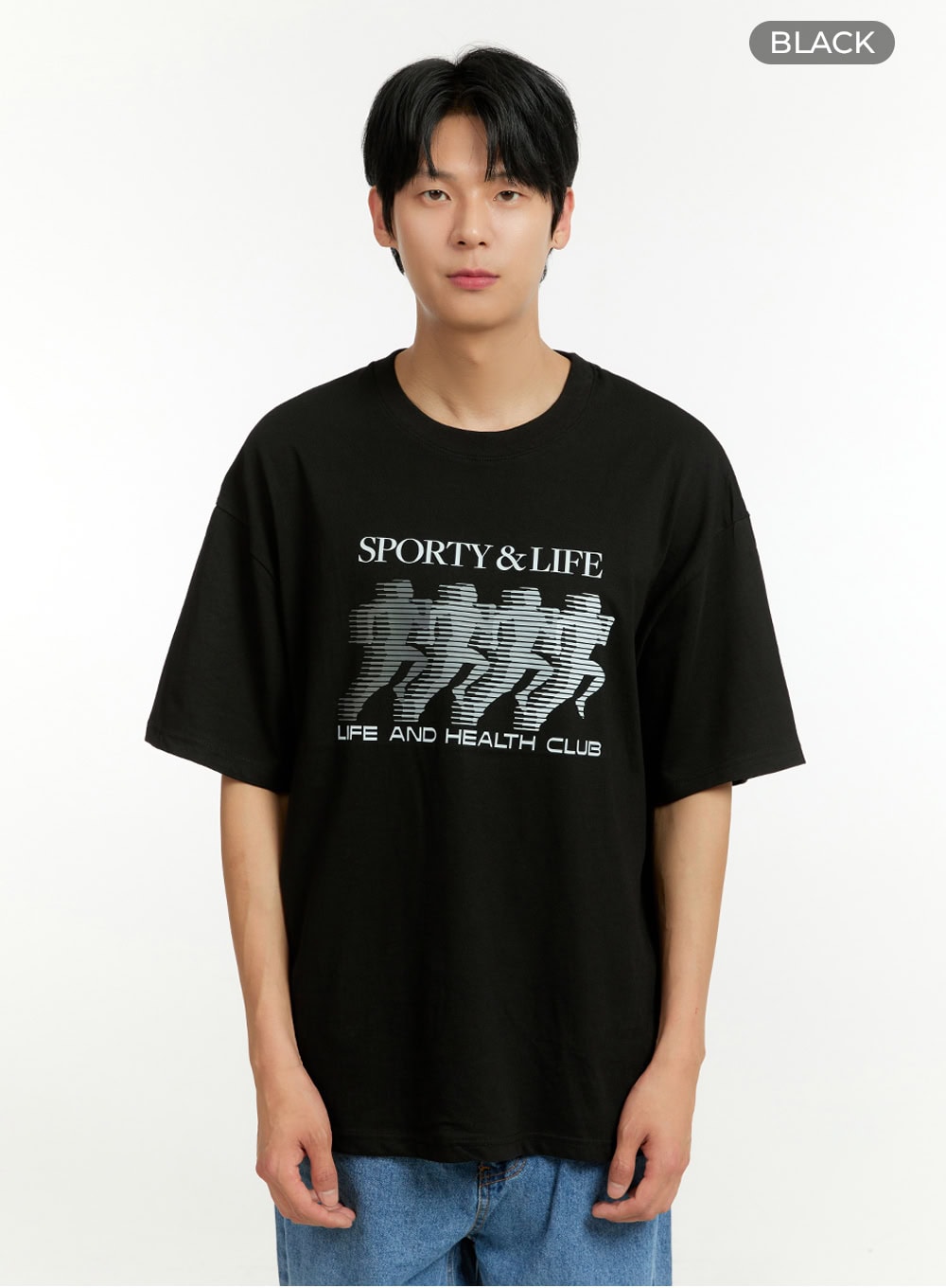 Men's Sporty Cotton T-Shirt IL412