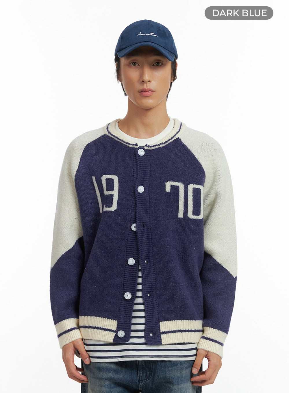 Men's Varsity Cardigan IO417